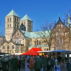 Dom zu Münster am Markttag