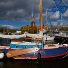 Dom zu Schleswig vom Hafen aus gesehen