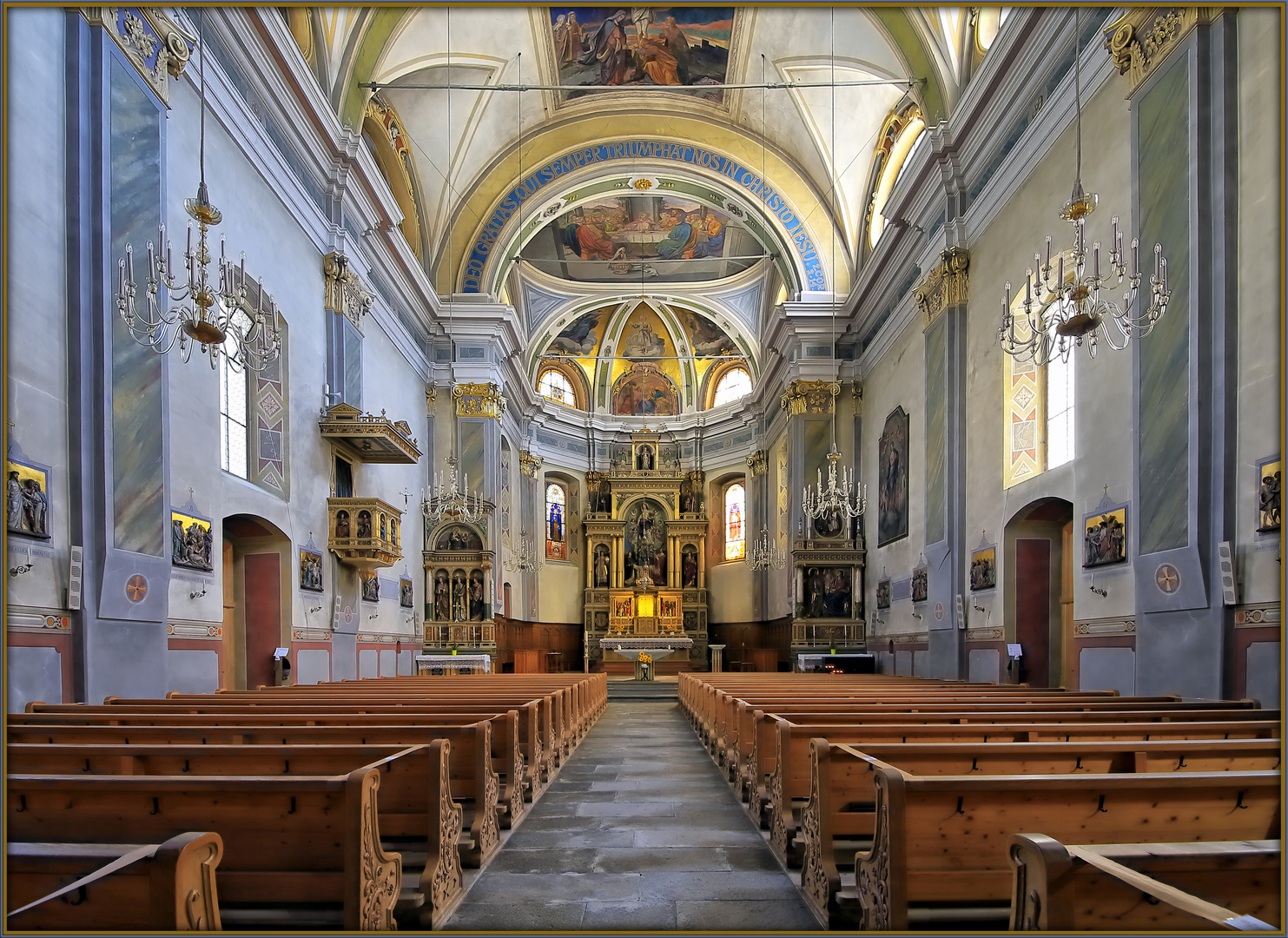 Domat/Ems/GR – Pfarrkirche Mariä Himmelfahrt