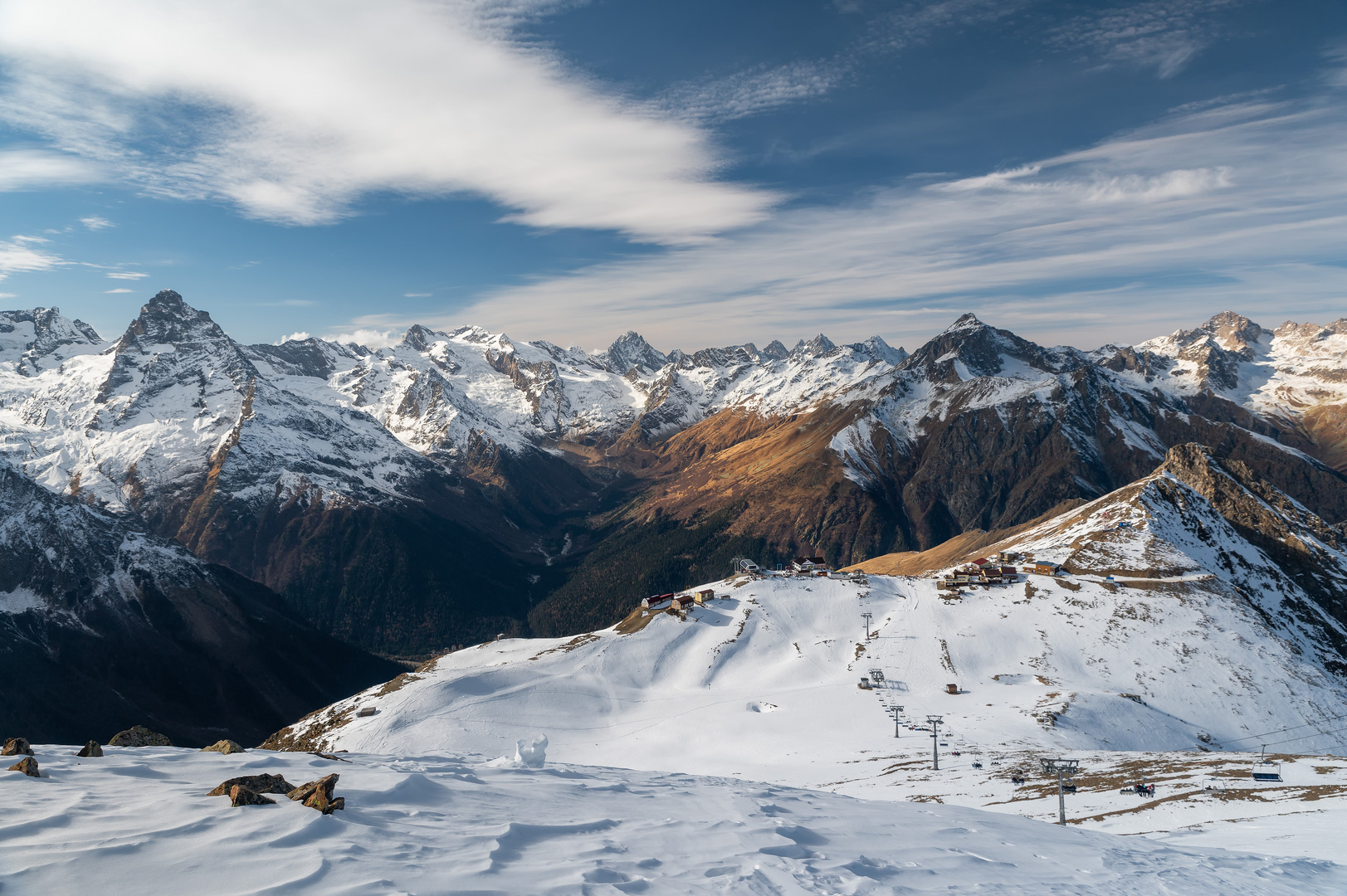 Dombay ski resort.