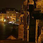 Domblick bei Nacht in Erfurt