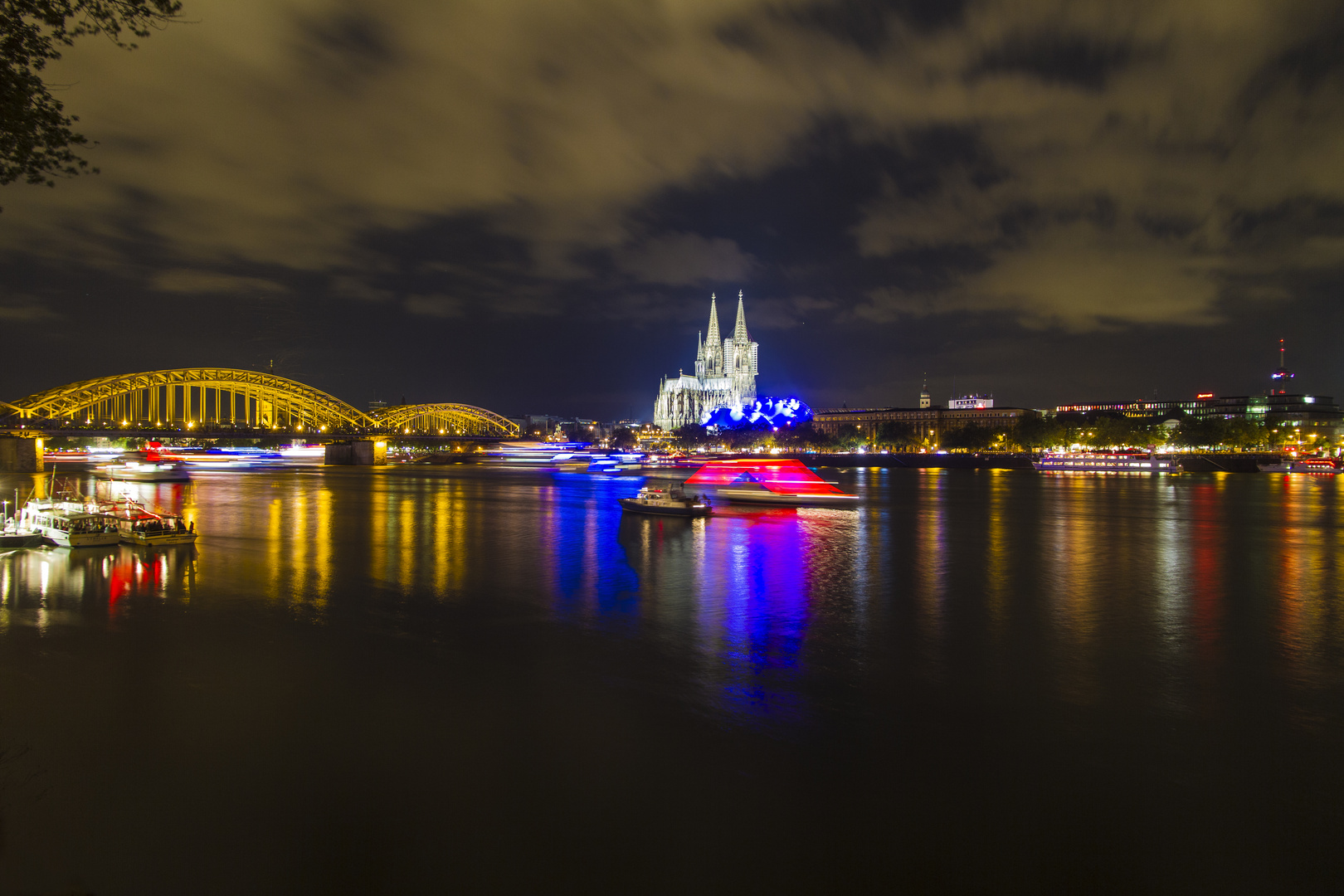 Domblick Kölner Lichter 2012