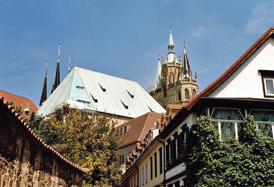 Domblick mal anders- von der Stiftsgasse aus