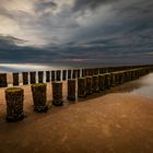 Domburg, abends am Strand