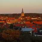 Domburg bei Sonnenuntergang