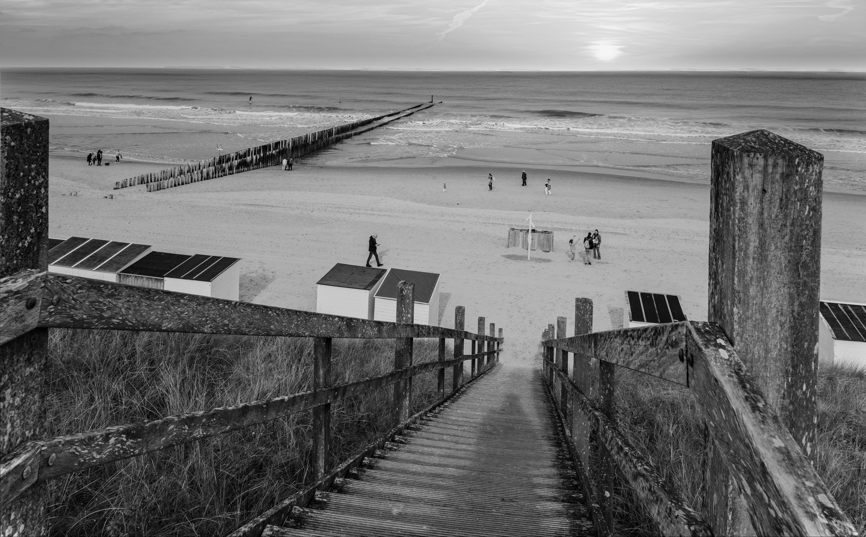 Domburg Dünenübergang - 2_sw