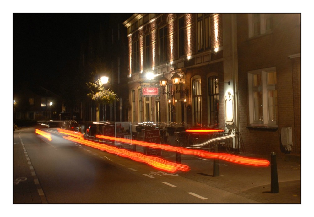 Domburg, Koetshuis bei Nacht