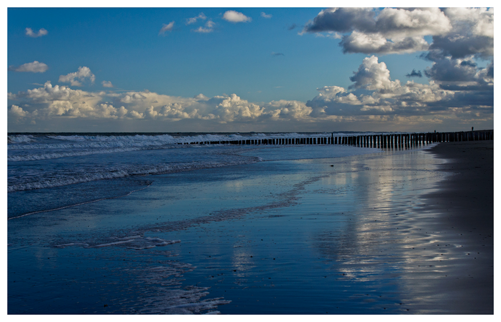 Domburg Strand Frühmorgens