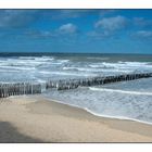 Domburg, Strand im März 2008