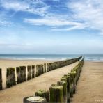 Domburg Wellenbrecher .....