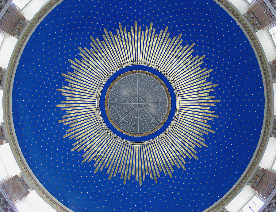 Dome of Jugendstil Church