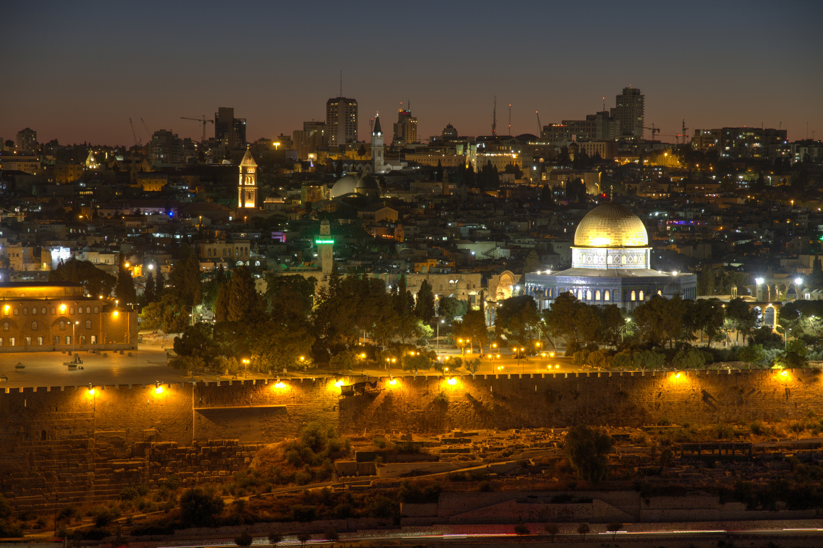 Dome of the Rock from Mount of Olives