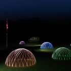 domes on a golf place