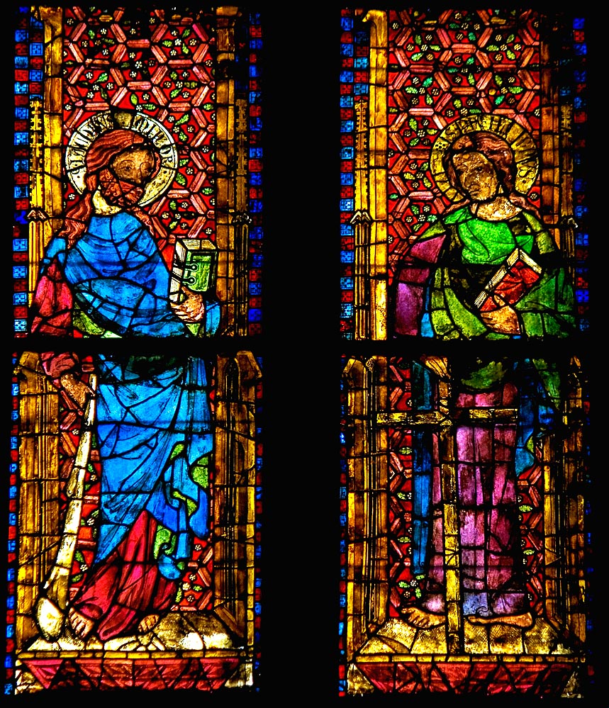 Domfenster im Dom zu Regensburg Foto & Bild deutschland