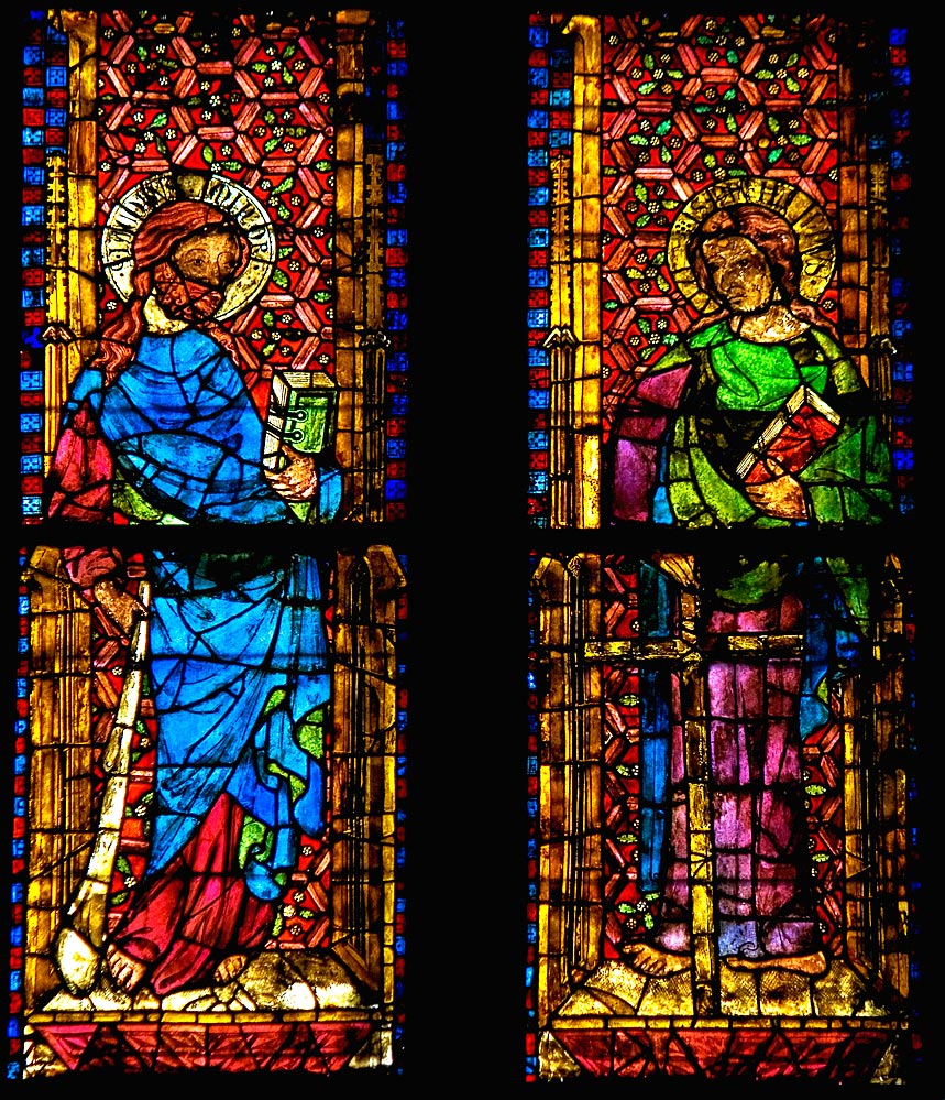 Domfenster im Dom zu Regensburg