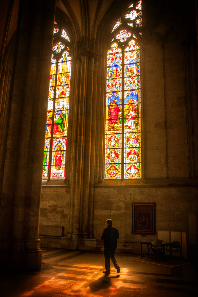 Domfenster im Kölner Dom