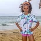 Dominican child on beach