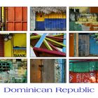 Dominikanische Republik als Postkarte (ohne Kokospalmen)