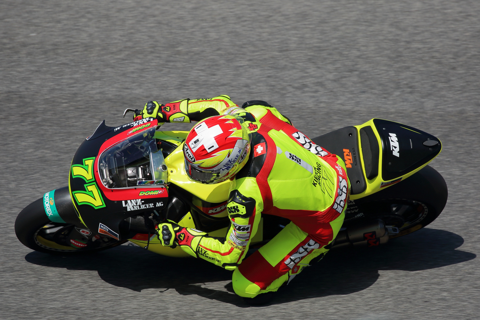 Dominique Aegerter on FP3