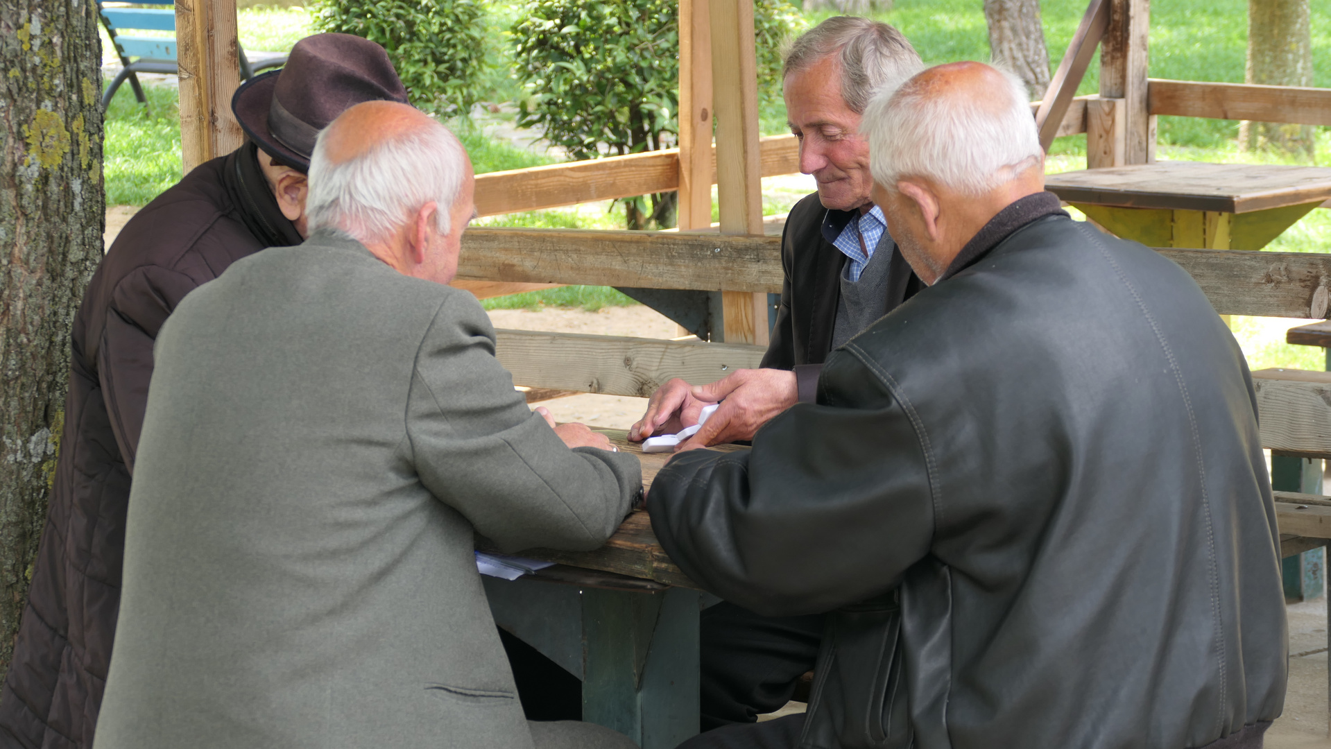 Domino spielen