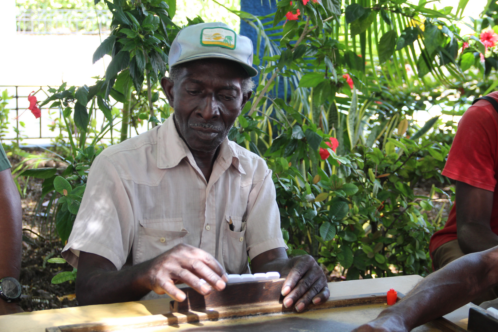 Domino spielen im Park - Cuba 2018