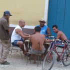 Dominospieler in Trinidad