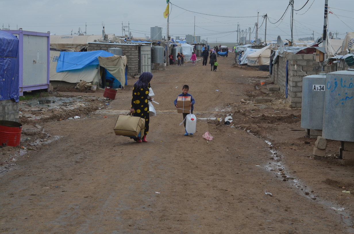 Domiz - syrisches Flüchtlingscamp in Kurdistan-Irak