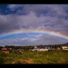 domo con arcoiris