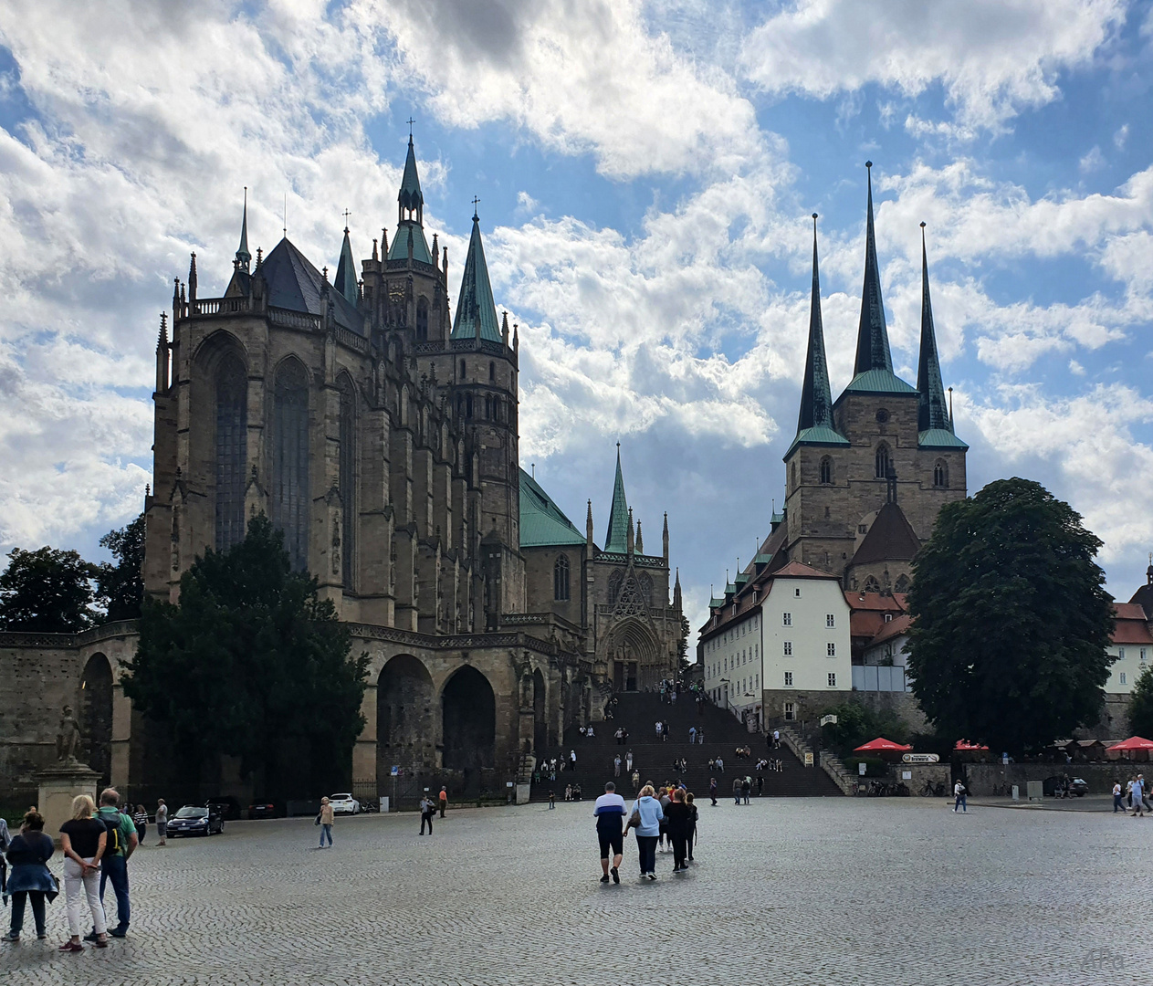 Domplatz in Erfurt