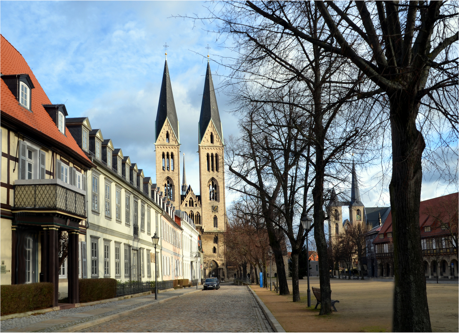 Domplatz in Halberstadt