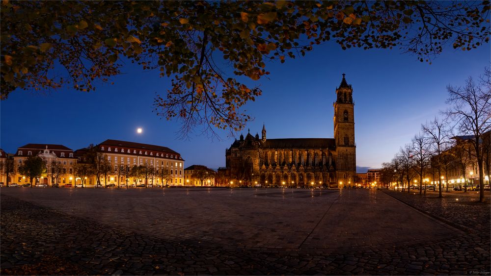 Domplatz Panorama / Magdeburg