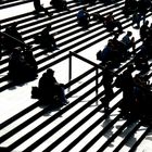 Domtreppe im Gegenlicht