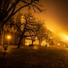 Domvorplatz im Nebel