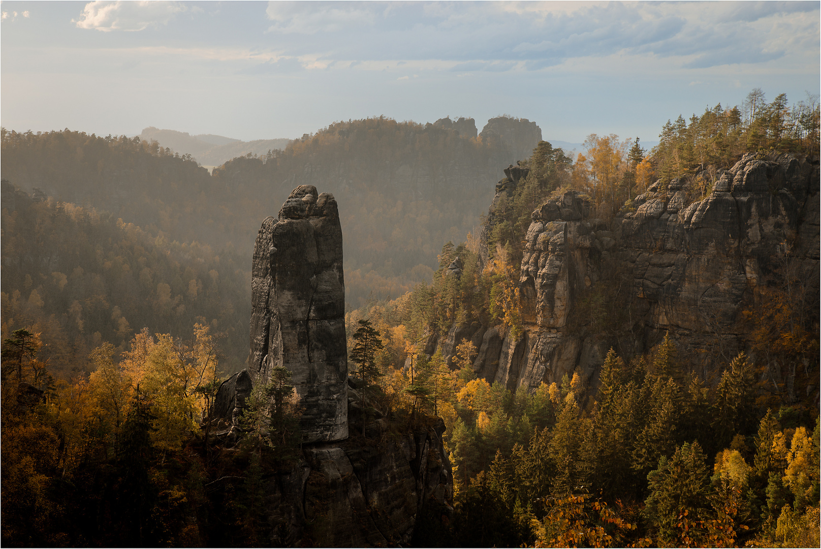 Domwächter und Rohnspitze...