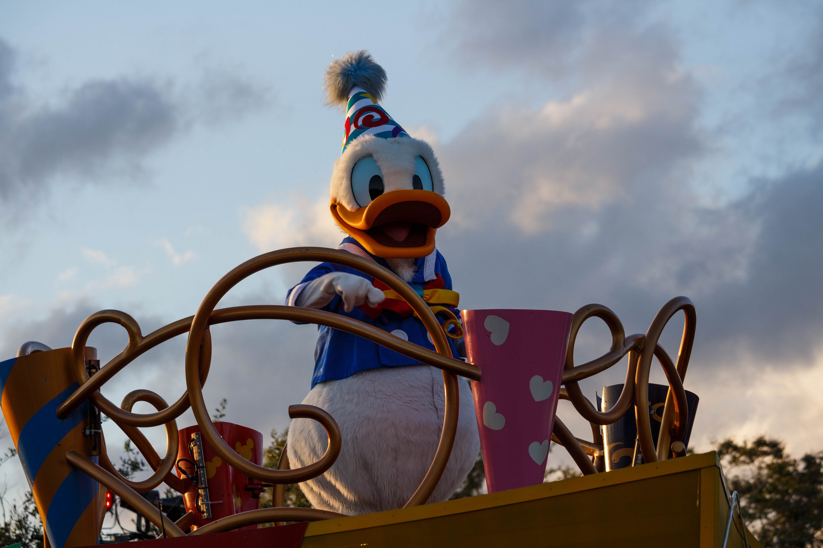 Donald Duck macht Party