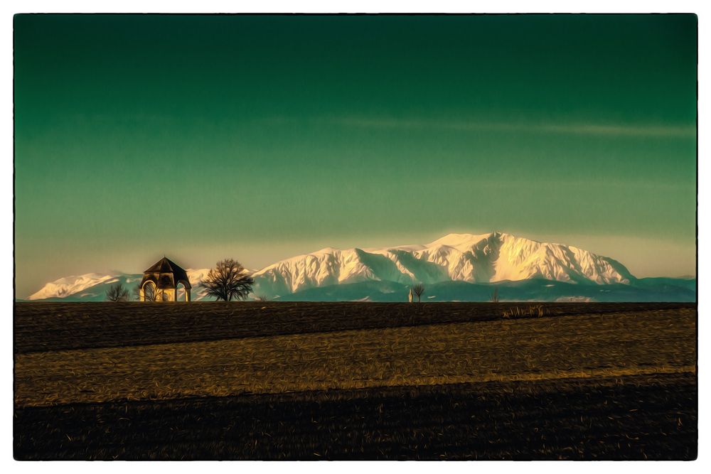 Donatikapelle zwischen Mannersdorf und Wasenbruck, Niederösterreich