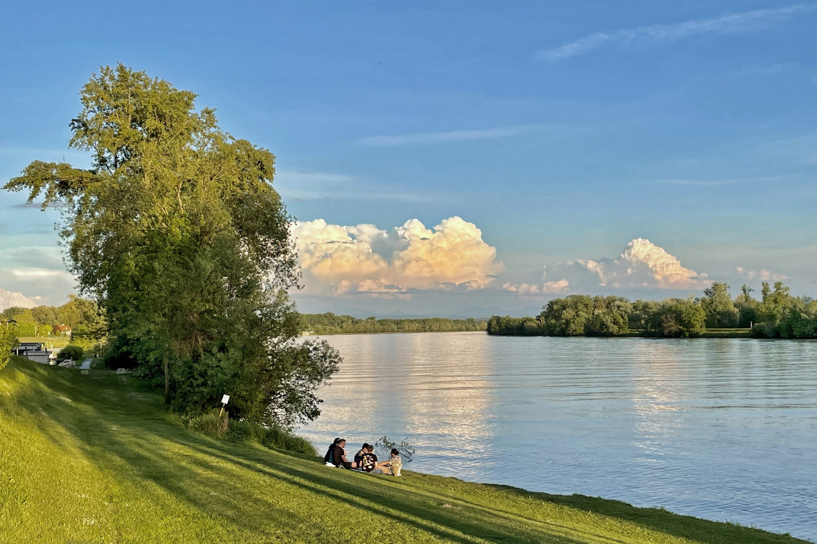 Donau am Abend