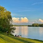 Donau am Abend