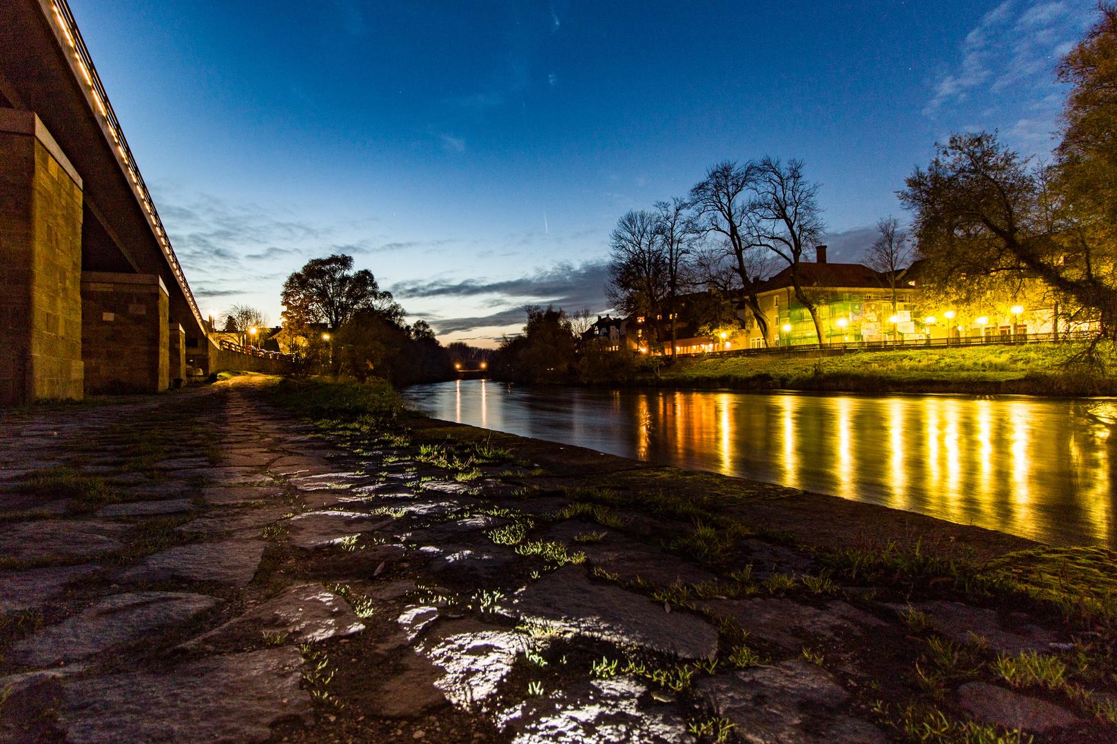 Donau am Abend