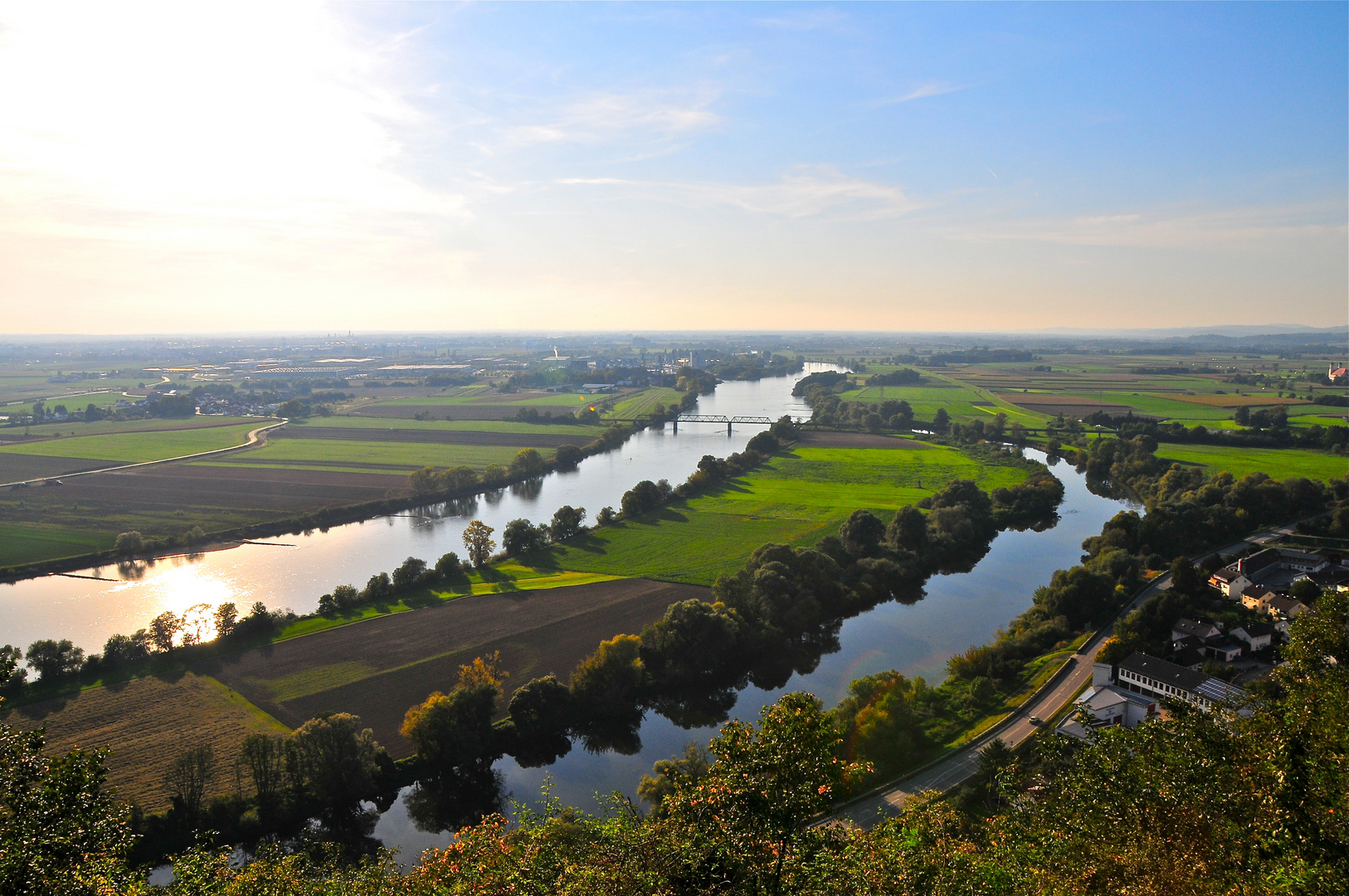 Donau-Au bei Bogen nahe Straubing/Niederbayern.