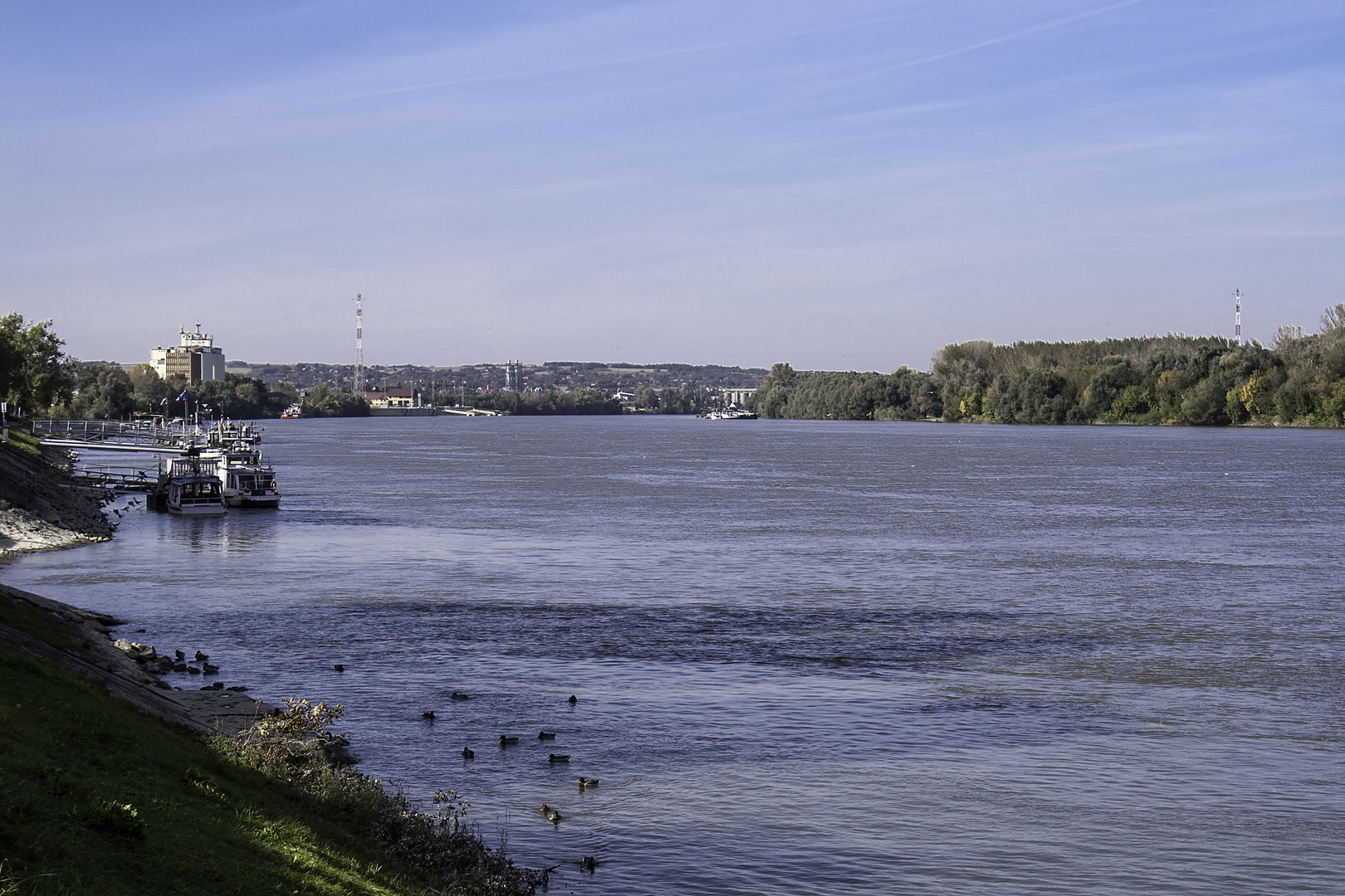 Donau bei Mohacs