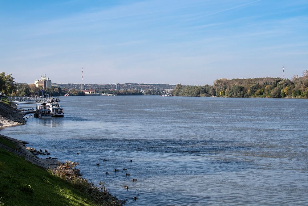 Donau bei Mohacs