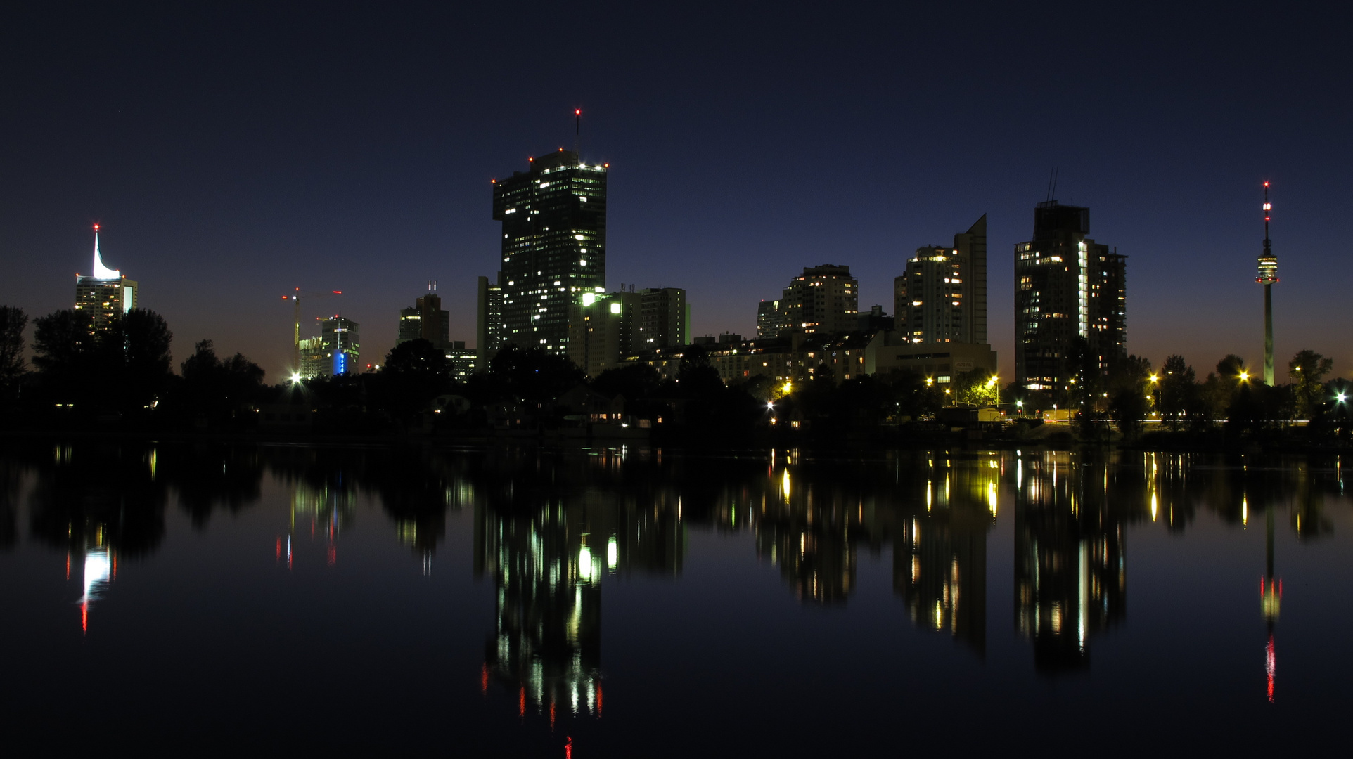 Donau City Skyline