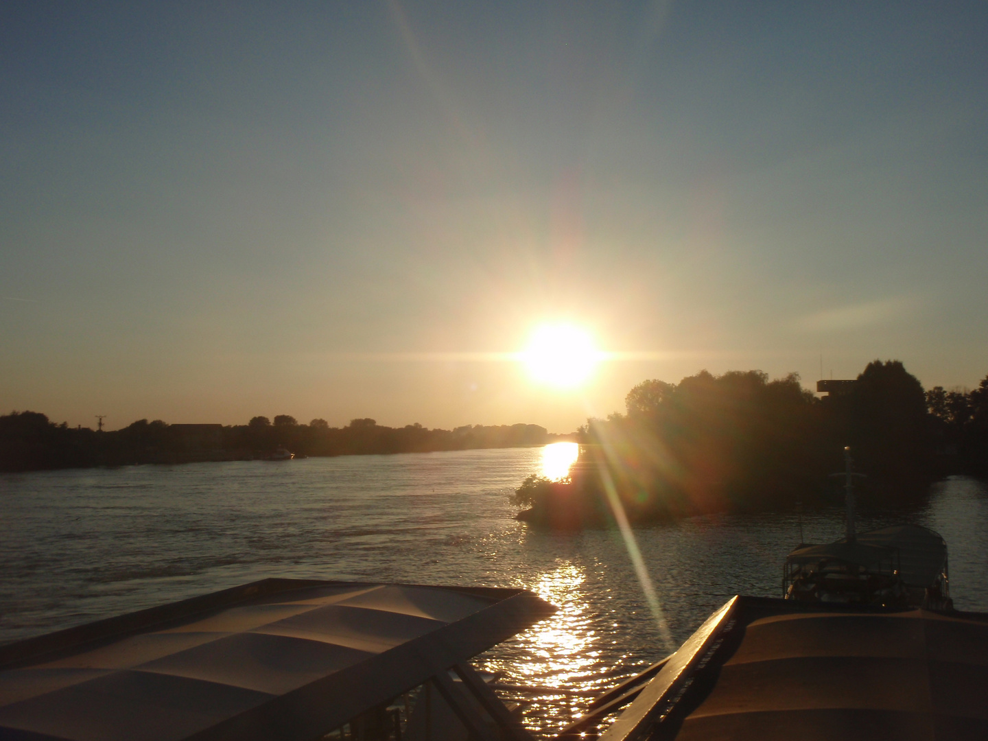 Donau-Delta morgens um 5.00