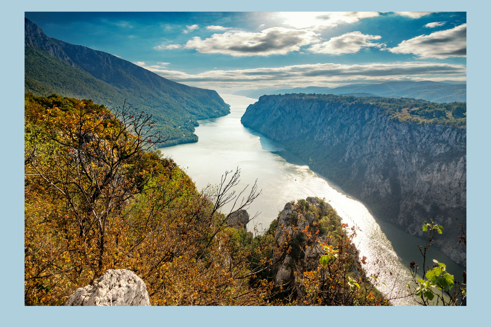 Donau: Die Enge von Kazan Velici Strbac