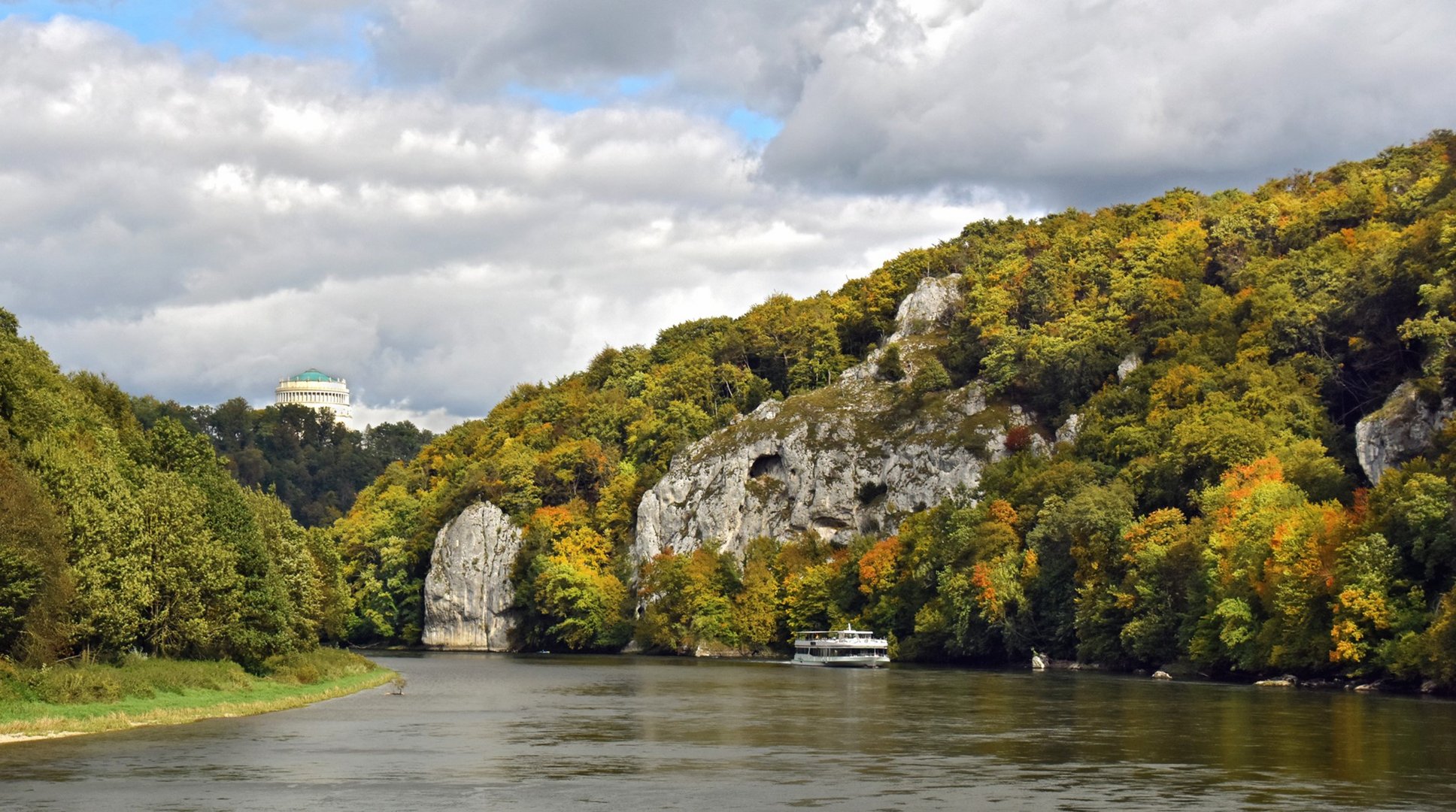 Donau-Durchbruch bei Kehlheim ...