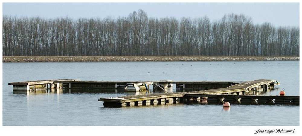 Donau erwachen nach dem Winter