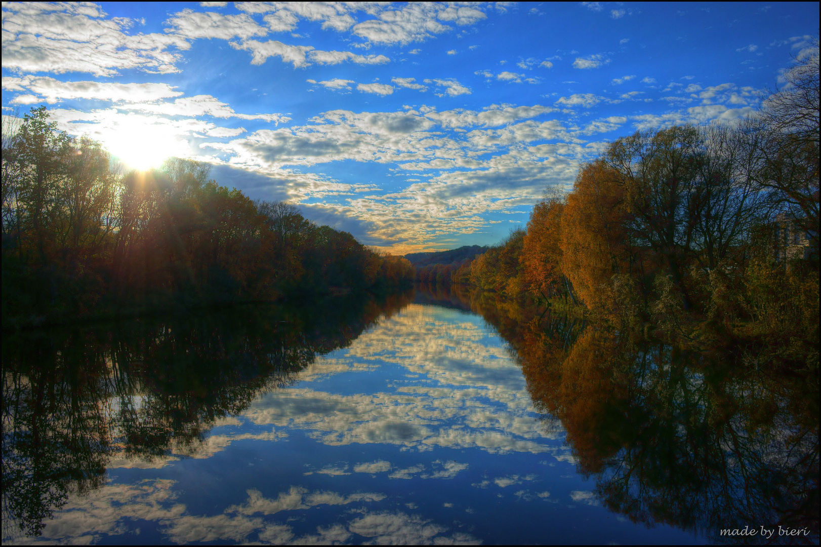 Donau im Herbst