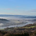 Donau im Nebel