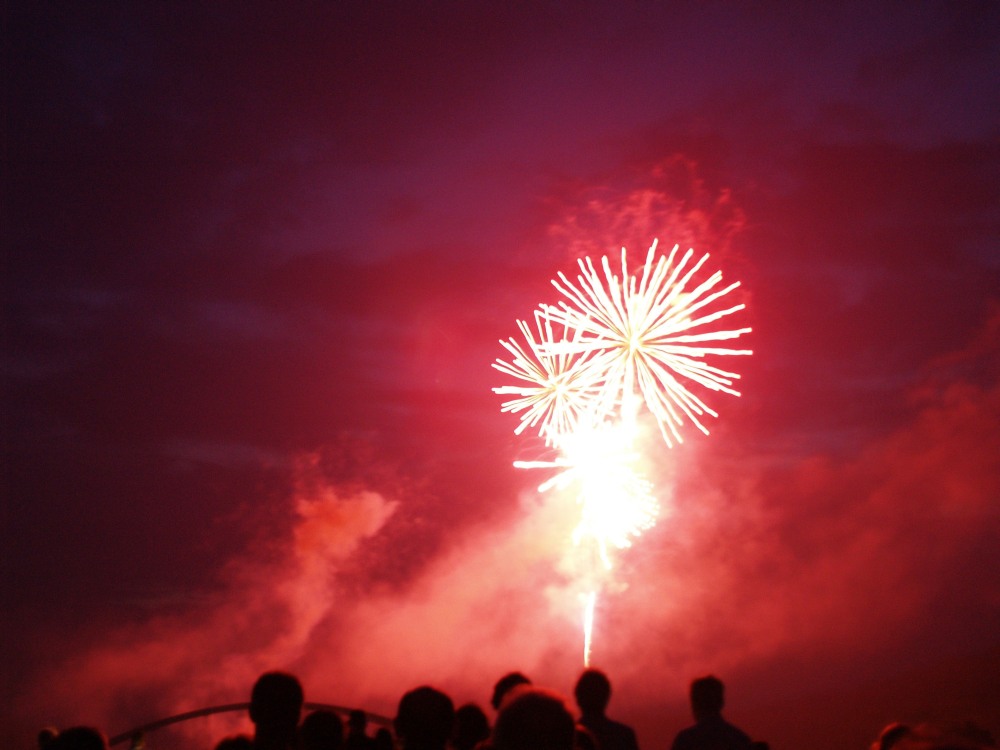 Donau in Flammen - 08.07.2006 (Vilshofen)